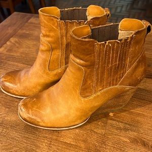 Kork-Ease wedge booties